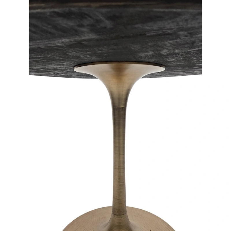 Carolina Living Alden Wood Top 36 Round Dining Table