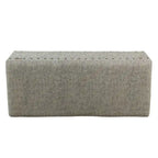 Copper Grove Reze Storage Bench with Nailhead Trim