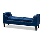 Modern and Contemporary Velvet Bench