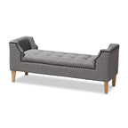 Modern and Contemporary Velvet Bench