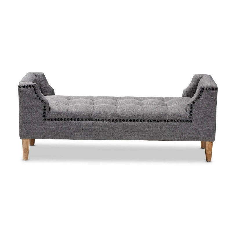 Modern and Contemporary Velvet Bench