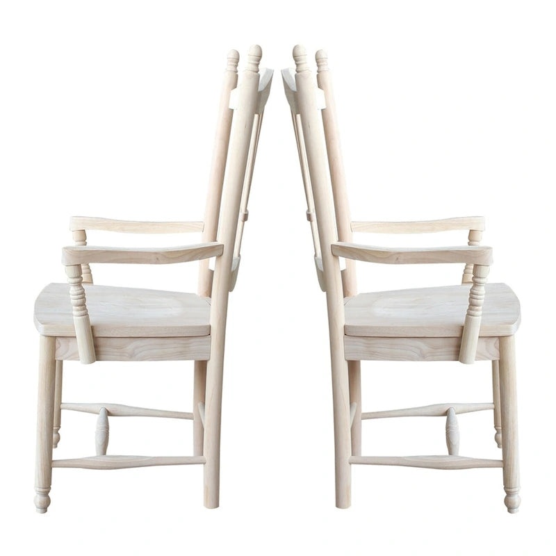 International Concepts Sheafback Chair with Arms