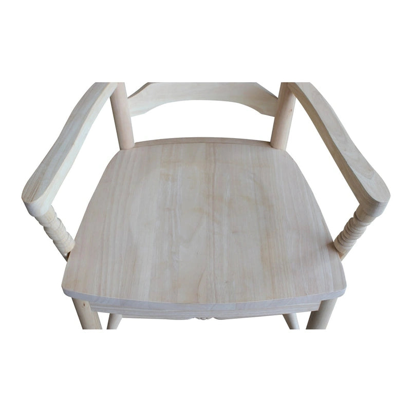 International Concepts Sheafback Chair with Arms