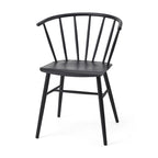 Colin Black Metal Dining Chair - 21.2W x 21.2D x 30.3H