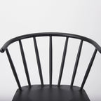 Colin Black Metal Dining Chair - 21.2W x 21.2D x 30.3H