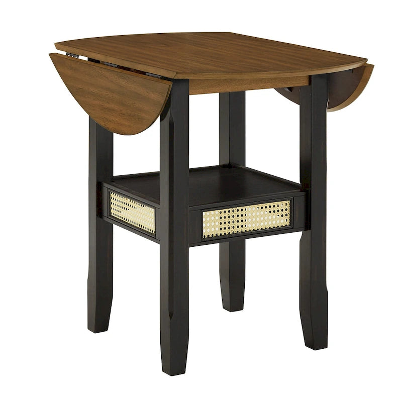 Plaga Cane Accent Dining Table by iNSPIRE Q Classic - 36-inch