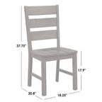 Simple Living Mandeville Solid Wood Dining Chairs (Set of 2)