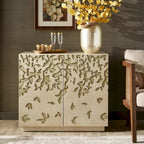 Emiri 35 Wide 2-Door Hand-Painted Accent Cabinet by iNSPIRE Q Bold
