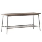 Steel Frame 6-Piece Modern Dining Set for Kitchen