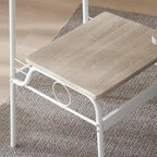 Steel Frame 6-Piece Modern Dining Set for Kitchen