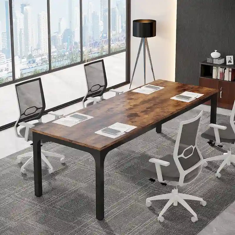 6.5FT Rectangle Conference Meeting Seminar Business Table