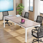 6.5FT Rectangle Conference Meeting Seminar Business Table