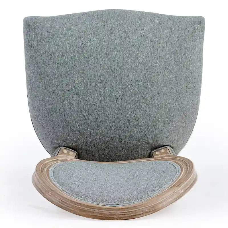 CO-Z King Louis XVI Upholstered Dining and Side Chairs, Set of 2