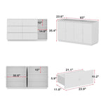 Kitchen Island Multi-Functional Sideboard for Contemporary Interiors - 63