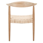 SAFAVIEH Wilda Rope Rattan Accent Chair - 24.8 W x 18.9 L x 30.7 H - 25Wx19Dx31H