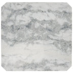 SAFAVIEH Couture Elseline Marble Top Square Coffee Table - 40 In. W x 40 In. D x 15 In. H - 40Wx40Dx15H