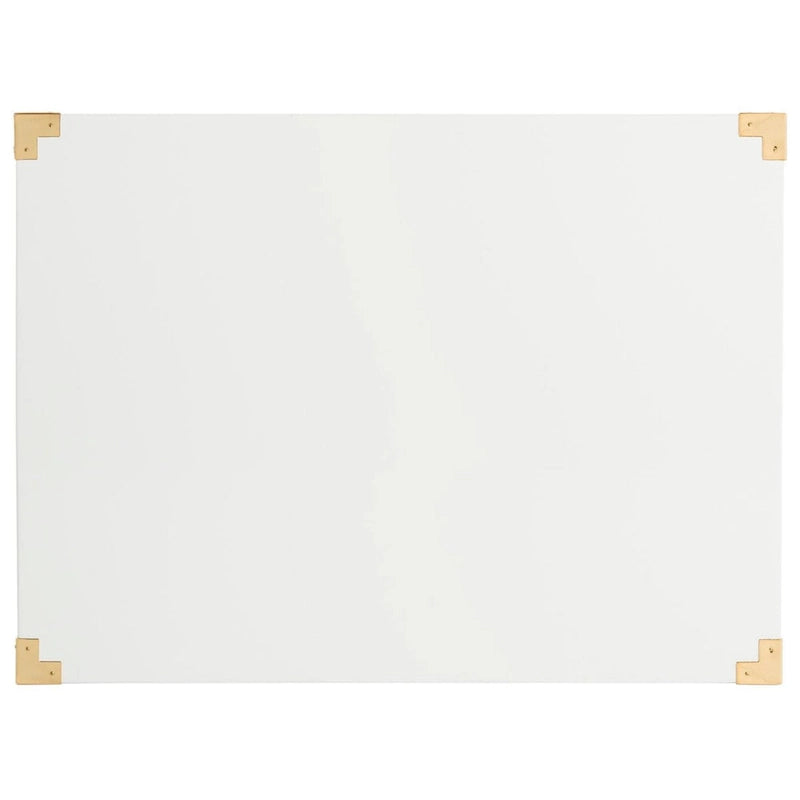 SAFAVIEH Couture Gilberte Lacquer Side Table - 24 In W x 18 In D x 26 In H - 24Wx18Dx26H