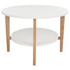 SAFAVIEH Melodie Mid-Century Oval Coffee Table - 51.2 x 27.6 x 17.7 - 51Wx28Dx18H