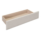 Twin Size Upholstered Platform Bed with 2 Drawers