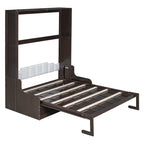 Queen Size Murphy Bed Wall Bed with Cushion