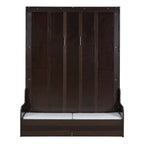 Queen Size Murphy Bed Wall Bed with Cushion