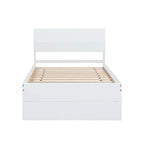 Modern Twin Bed Frame With Trundle