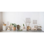 Sculpted Stoneware Stool or Side Table