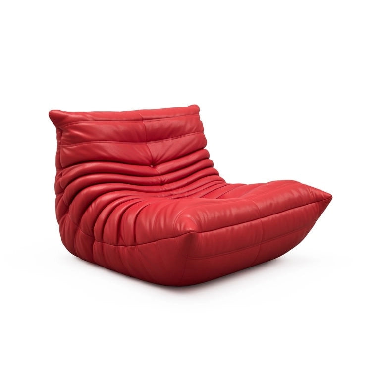 Furgle Microfiber Leather Sofa Ergonomic Design Lazy Sofa Floor Sofa