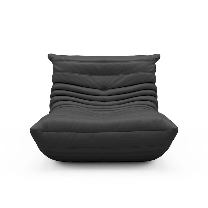Furgle Microfiber Leather Sofa Ergonomic Design Lazy Sofa Floor Sofa