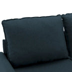 Living Room Loveseat Linen Sofa