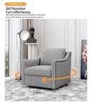360 Degree Swivel Armchair