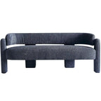 75.59 Wide Boucle Upholstery Modern Sofa for Living Room Beige