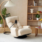Swivel Leisure Chair with Adjustable Head and Waist