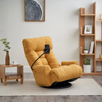 Swivel Leisure Chair with Adjustable Head and Waist