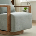 Swivel Modern Upholstered Accent Chair