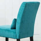 Armless Accent Chair With Pillow