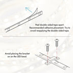 DH BASIC Modern 39-inch Lift-Top Coffee Table with 16 Colors LED Light and Hidden Storage