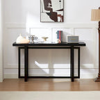 Modern Rectangular Console Table Entryway Table for Hallway, Behind The Couch, Living Room, Foyer