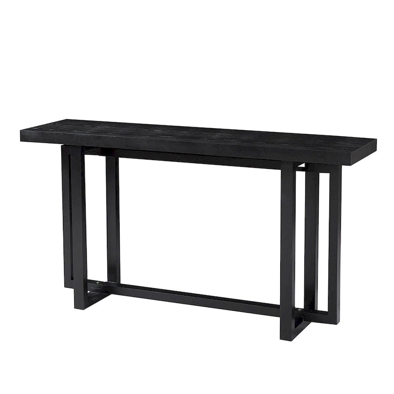 Modern Rectangular Console Table Entryway Table for Hallway, Behind The Couch, Living Room, Foyer
