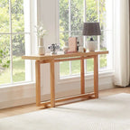 Modern Rectangular Console Table Entryway Table for Hallway, Behind The Couch, Living Room, Foyer