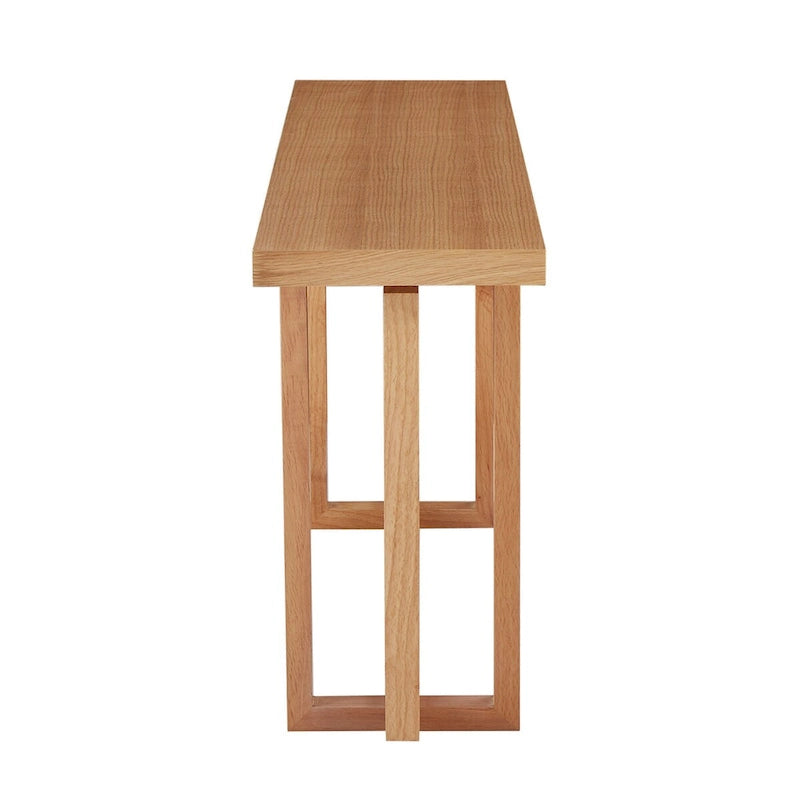 Modern Rectangular Console Table Entryway Table for Hallway, Behind The Couch, Living Room, Foyer