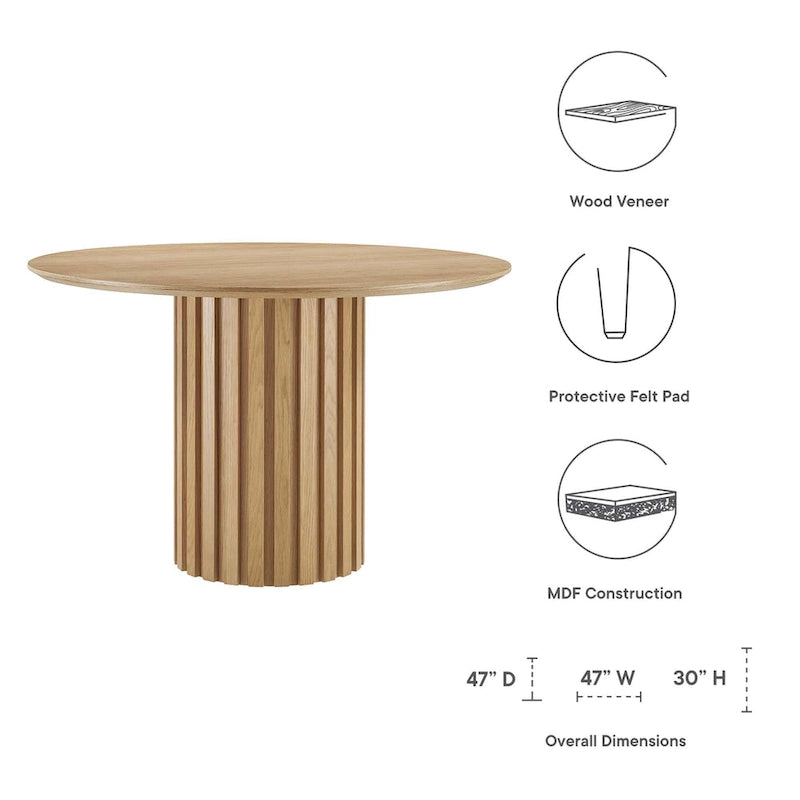 Senja 47 Round Dining Table