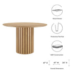 Senja 47 Round Dining Table