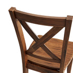 3-Piece Wood Drop Leaf Breakfast Nook Dining Table Set