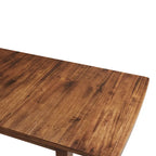 3-Piece Wood Drop Leaf Breakfast Nook Dining Table Set