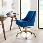 Discern Performance Velvet Office Chair