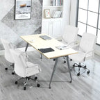 Yaheetech Contemporary PU Leather Executive Chair with High Back