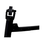 Conway 66-inch Industrial Wheeled Trestle Table - Mango Wood & Metal