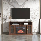 TVstand with electronicfireplace and remote control