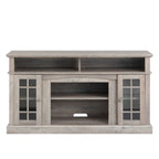 TVstand with electronicfireplace and remote control